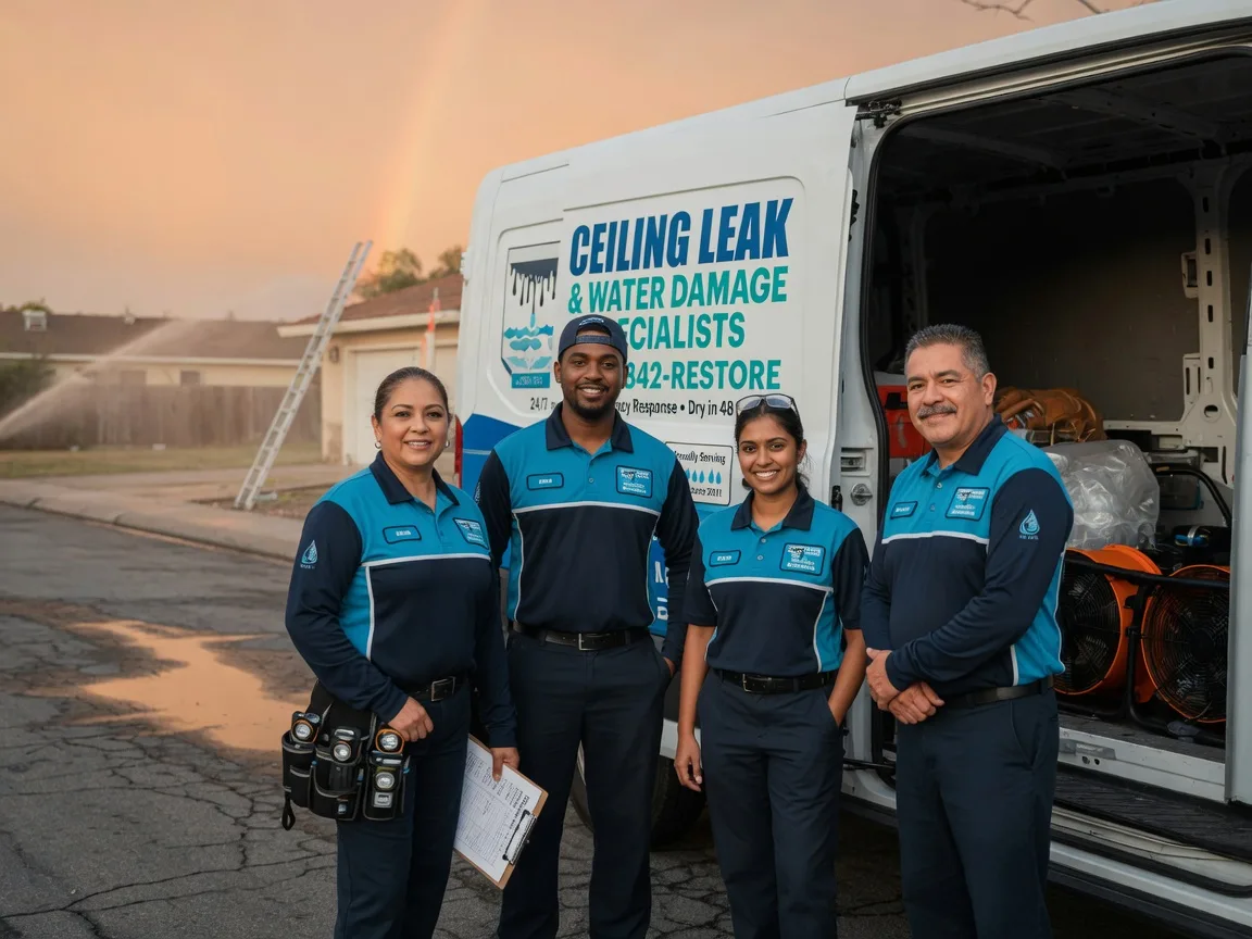 Ceiling Leak Cleanup company in Burlington, OK